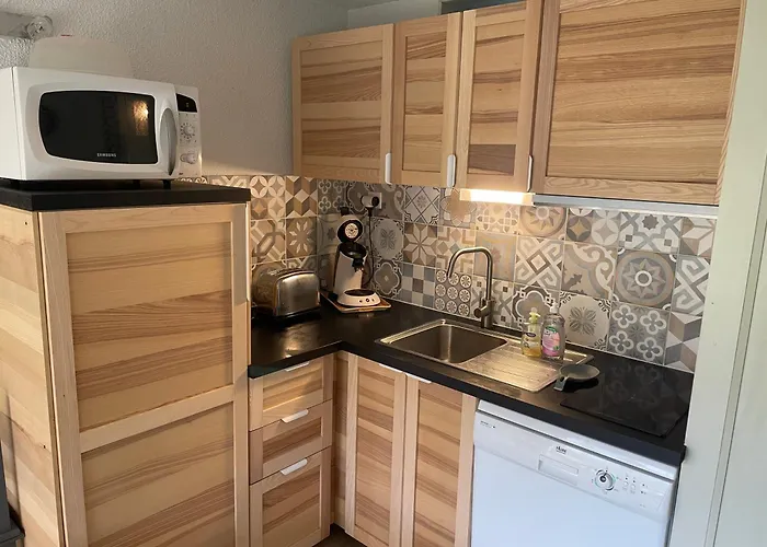 Daire Appt Hyper Centre Chaleureux Village - Jardin *